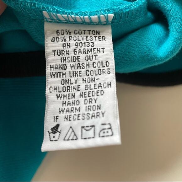 Bob Mackie Wearable Art Scallop Trim Cardigan Pockets New with Tags L Teal Blue - Picture 5 of 8